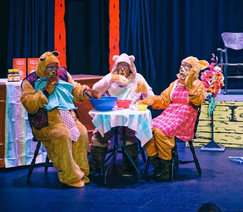 Goldilocks and the three bears at The Potato Shed